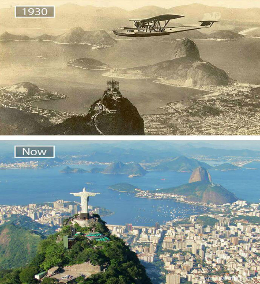 ريوديجانيرو-البرازيل، التغير الذي طرأ عليها من عام 1930 وحتى الان