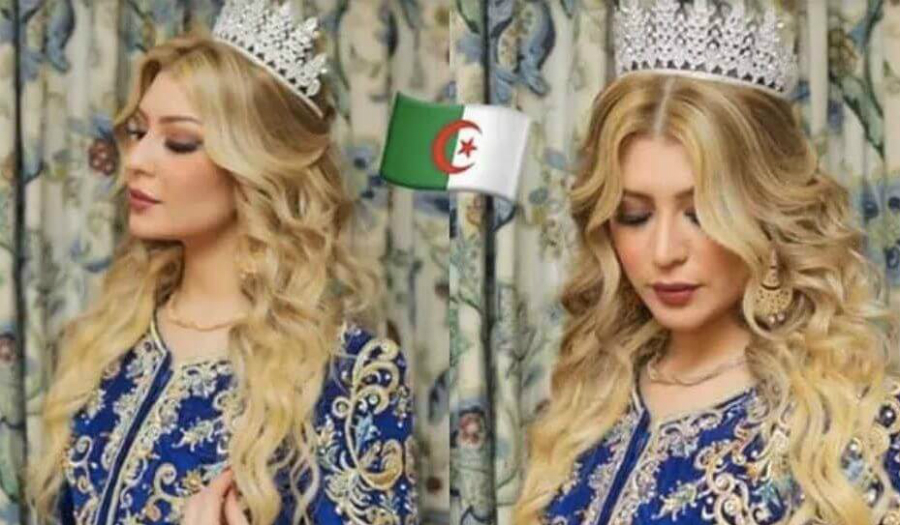 "سمارة يحيى" ملكة جمال العرب الجزائر لعام 2019.