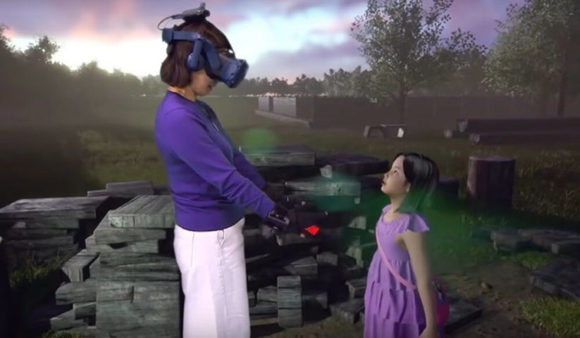 أم كورية ترى طفلتها المتوفاة عن طريق تقنية الواقع الافتراضي