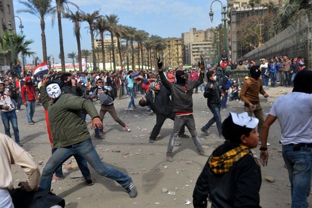 مظاهرة لانصار الرئيس محمد مرسي في القاهرة
