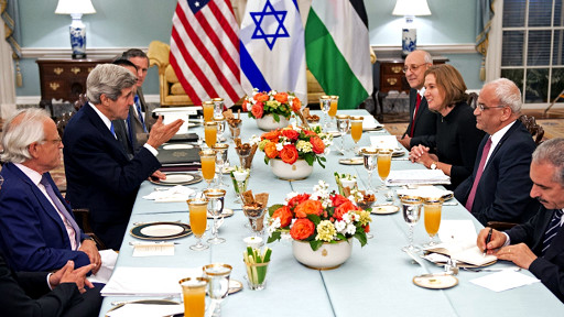 مفاوضات السلام بين اسرائيل وفلسطين في واشنطن