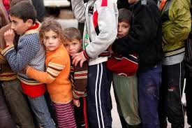 اطفال اللجوء السوريين