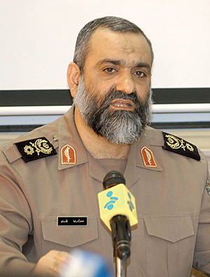 قائد قوات الباسيج محمد رضا نقدي