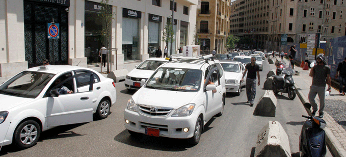 احد شوارع بيروت