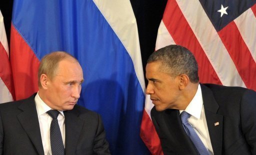 باراك اوباما وفلاديمير بوتين