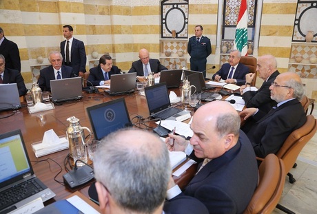 جلسة الحكومة اللبنانية