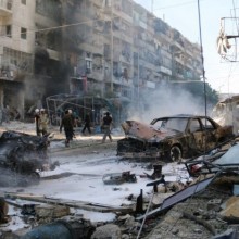 قصف مدينة حلب
