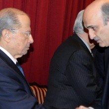 سمير جعجع وميشال عون
