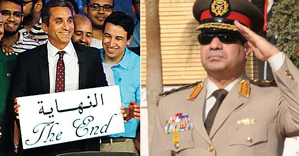 باسم يوسف و السيسي
