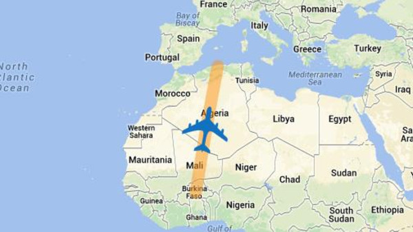 الطائرة الجزائرية المفقودة
