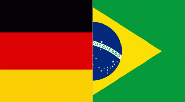 المانيا والبرازيل