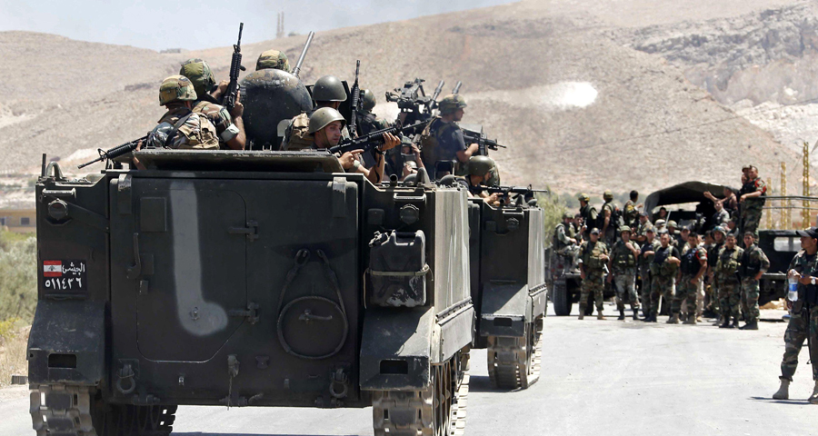 الجيش اللبناني في عرسال