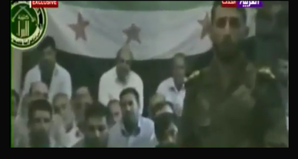 المعتقلين الايرانيين لدى الجيش السوري الحر