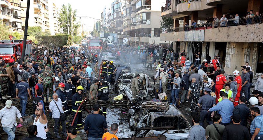 تفجير السفارة الايرانية في لبنان