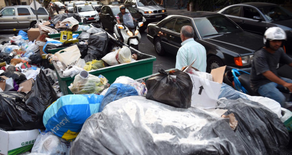 النفايات لبنان