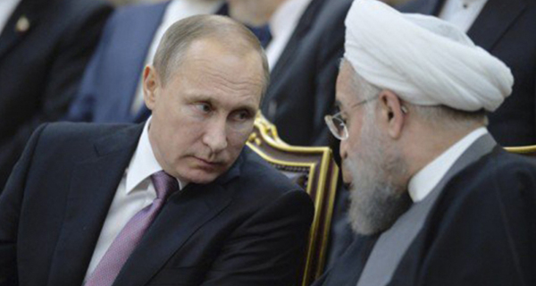 حسن روحاني وفلادمير بوتين