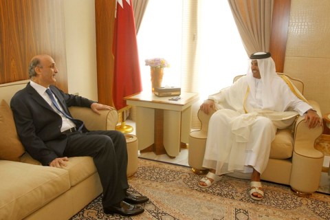 جعجع في زيارته إلى قطر