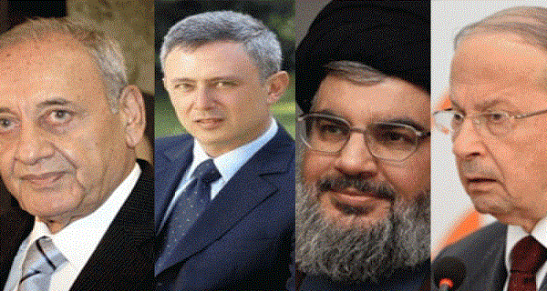 حزب الله وميشال عون وفرنجية