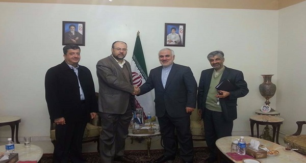 حركة حماس تلتقي السفير الايراني