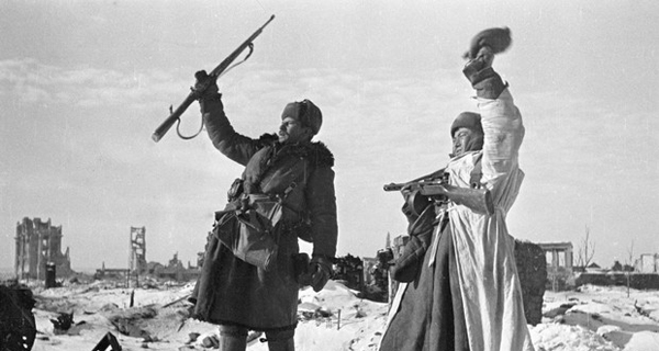 معركة ستالينغراد في 2 شباط 1943