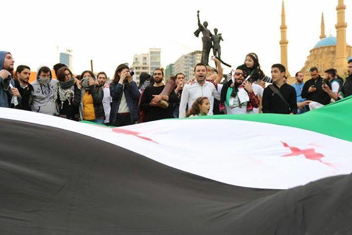الثورة السورية في ساحة الشهداء