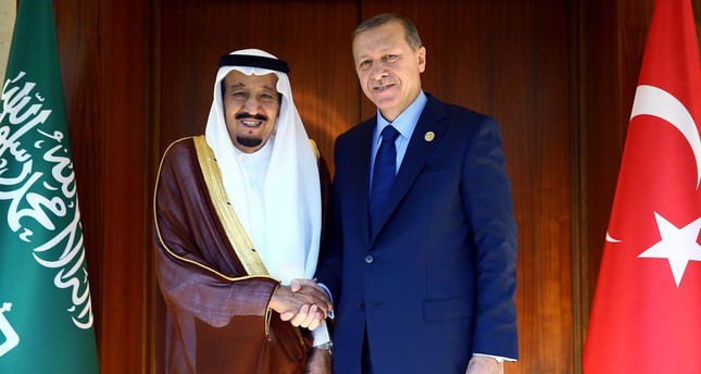 رجب طيب أردوغان والملك سلمان