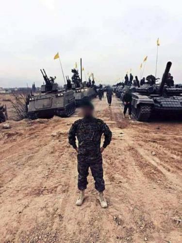 حزب الله يستعرض في القصير