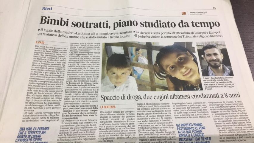 الصحف الايطالية تتابع موضوع الخطف