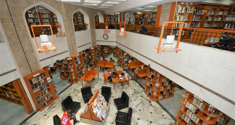 مكتبة السيد محمد حسين فضل الله حارة حريك