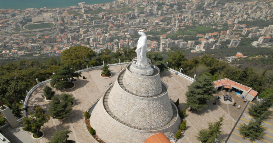 تمثال سيدة لبنان-حاريصا