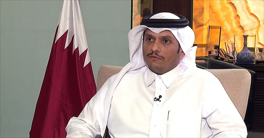 وزير الخارجية القطرية محمد بن عبد الرحمن آل ثاني