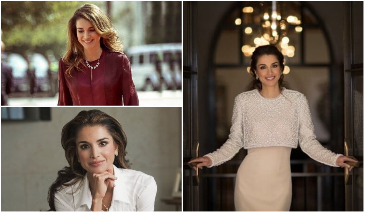 الملكة رانيا العبدالله زوجة الملك عبد الله الثاني ملك الأردن الحالي.