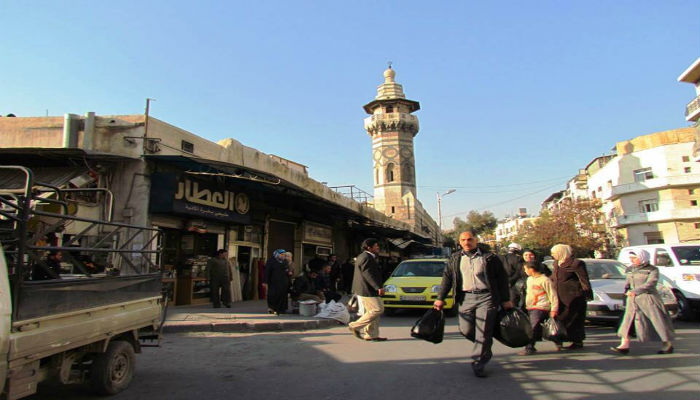 باب الجباية في دمشق القديمة.