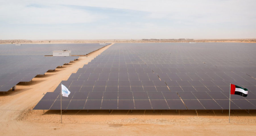 مشاريع الطاقة الشمسية في الامارات