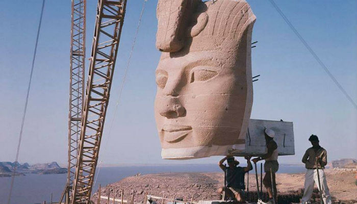 نقل معبد أبو سمبل في أسوان-مصر