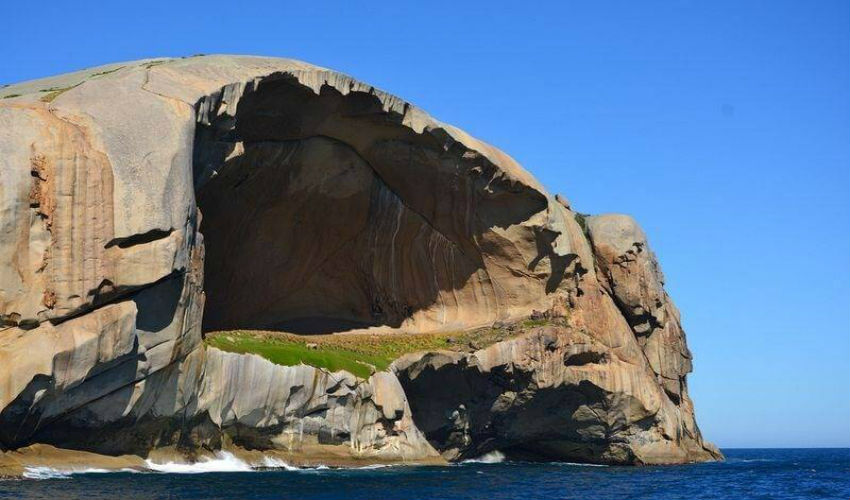 صخرة الجمجمة في مقاطعة فيكتوريا في أستراليا