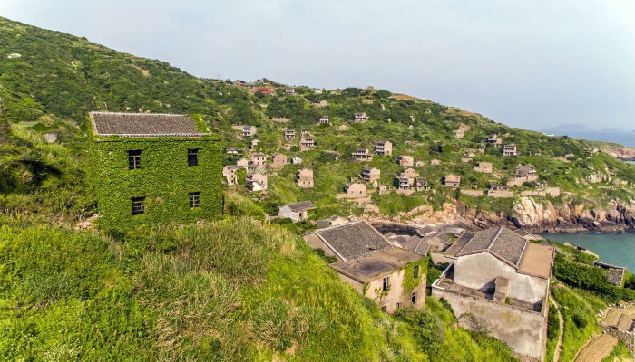 منازل قرية هاوتون المهجورة في الصين