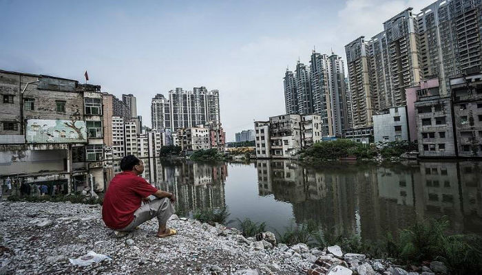 القرى الحضرية المطلّة على المدن في الصين