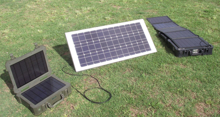 مولد كهرباء يعمل بالطاقة الشمسية