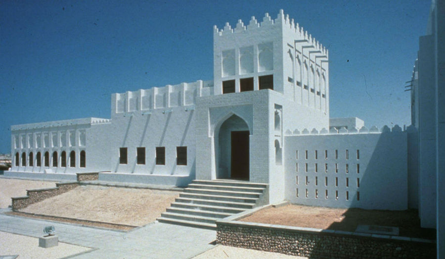 متحف قطر الوطني من الخارج