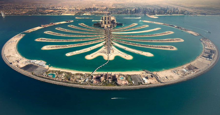 «جزيرة النخلة» في دبي-الإمارات