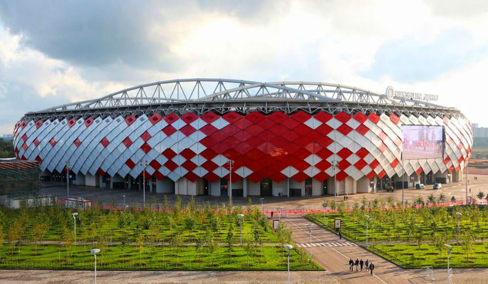ملعب سبارتاك - موسكو - روسيا، يتسع لـ 45 ألف متفرج