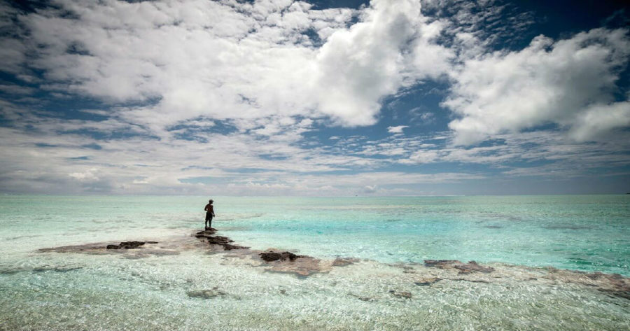 جزيرة «تاو» المرجانية في بوليزيا الفرنسية
