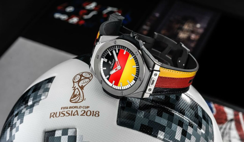 ساعة «هوبلوت» الذكية لمونديال روسيا 2018 لمنتخب ألمانيا