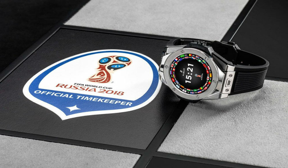 ساعة «هوبلوت» الذكية لمونديال روسيا 2018