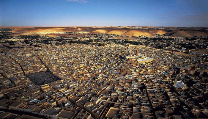 مدينة «غرداية» في «وادي ميزاب» في الجزائر