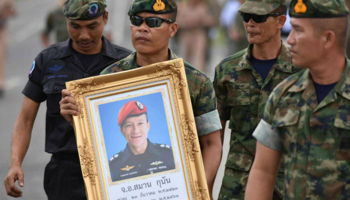 وفاة المتطوع في القوات البحرية التايلاندية «سامارن كونان»