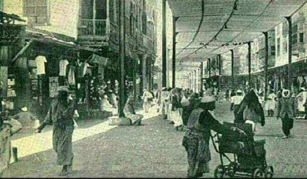 السوق في الماضي-مكة المكرمة