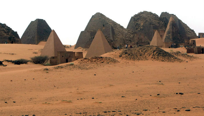 أهرامات النوبة في السودان 