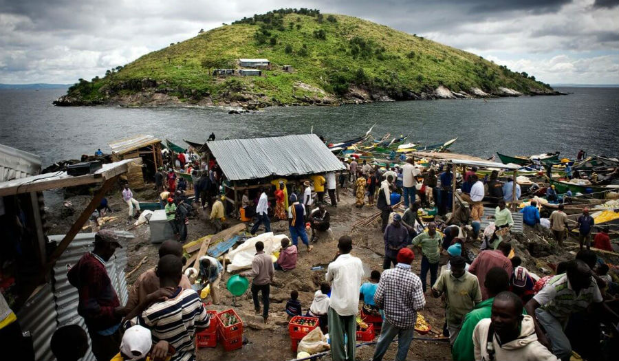 جزيرة ميجينجو في أفريقيا